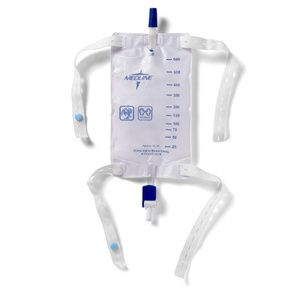 Medline Urinary Leg Bag with Elastic Straps