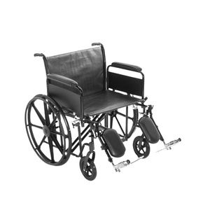 Proactive Titus Heavy Duty Bariatric Wheelchair w/ Elevating Leg Rest