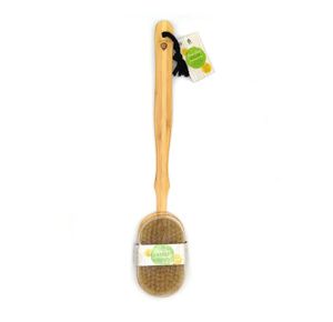 Pursonic Bamboo Bath Body Brush With Handle