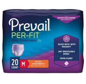Prevail Per-Fit Underwear For Women - Moderate/Max Absorbency