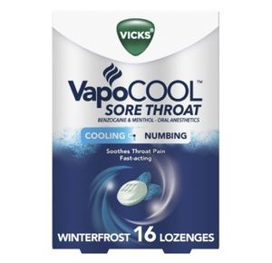 Vicks VapoCOOL Sore Throat Relief Lozenges