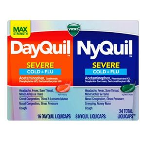 Vicks DayQuil/NyQuil Cold and Flu Relief Liquicaps