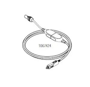 Philips Respironics Trilogy Automotive DC Power Adapter