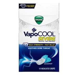 Vicks Sore Throat Relief Drops
