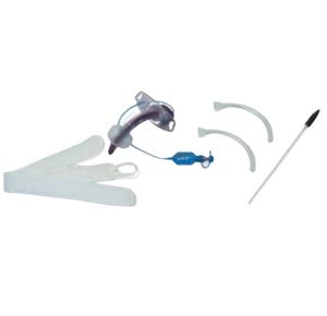 Smiths Medical Bluselect Trach Tube With Wedge And Decan Cap