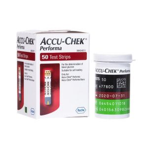 Roche Diagnostics Accu-Chek Performa Blood Glucose Test Strips