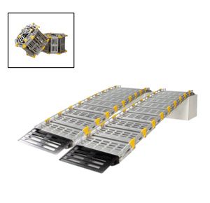 Roll-A-Ramp 12-Inch Wide Twin Track Portable Ramp