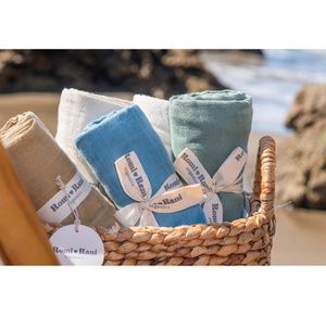 Sleep and Beyond 100 Percent Organic Cotton Muslin Swaddle