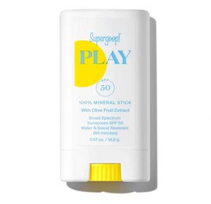 Supergoop 100% Mineral SPF 50 Sunscreen Stick with Olive Fruit Extract