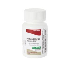 Sodium Chloride Supplement Tablets