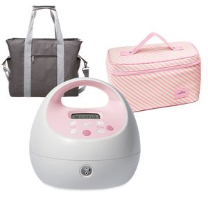 Spectra S2 Plus Double Electric Breast Pump with Tote and Cooler Bundle