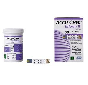 Roche Accu-Chek Inform II Blood Glucose Test Strips