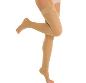 Solidea Classic Medical Thigh-High Stockings Open Toe