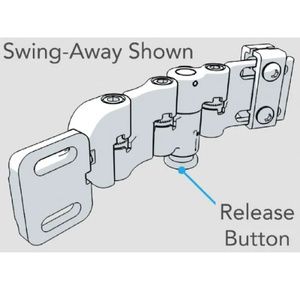 The Comfort Company Swing-Away Mounting Hardware