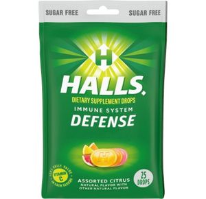 Halls Defense Vitamin C Supplement