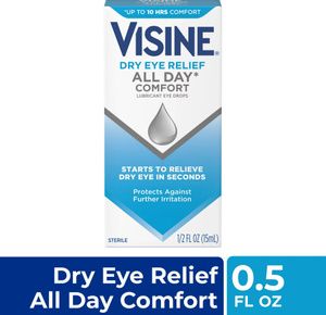 Visine All Day Comfort Dry Eye Relief Lubricant Drops