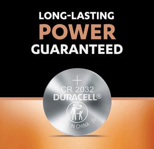 Duracell Procell CR2032 Coin Cell 3V Lithium Battery