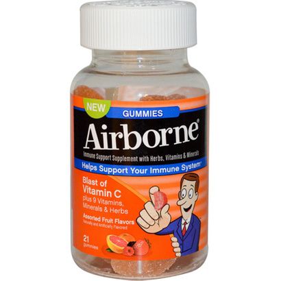 Buy Airborne Vitamin C Gummies for Adults Assorted Fruit Flavors