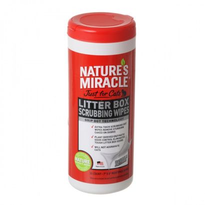 Buy Natures Miracle Just For Cats Litter Box Wipes