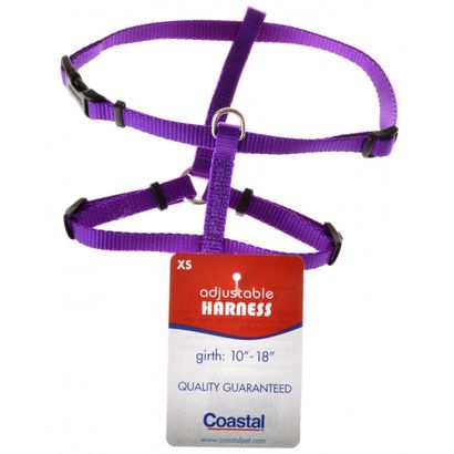 Buy Tuff Collar Nylon Adjustable Dog Harness - Purple