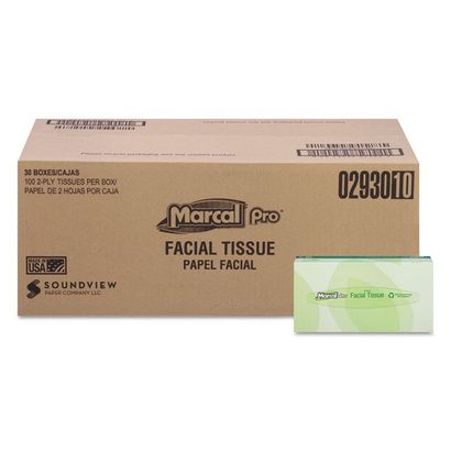Buy Marcal PRO 100 Percent Recycled Convenience Pack Facial Tissue