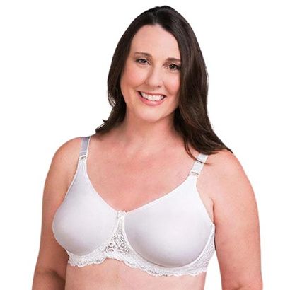 Buy Trulife 4008 Audrey Seamless Lace Accent Underwire Mastectomy Bra
