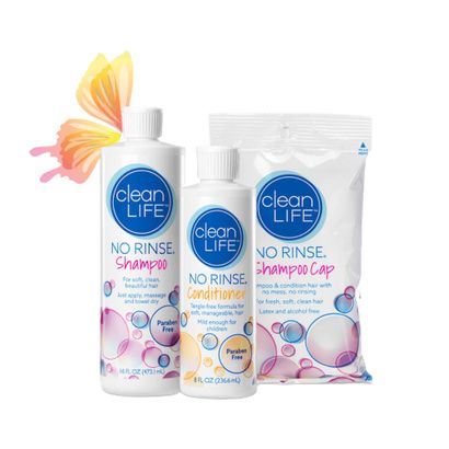 Buy CleanLife No-Rinse Rinse-Free Shampoo