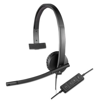 Buy Logitech USB H570e Over-the-Head Wired Headset
