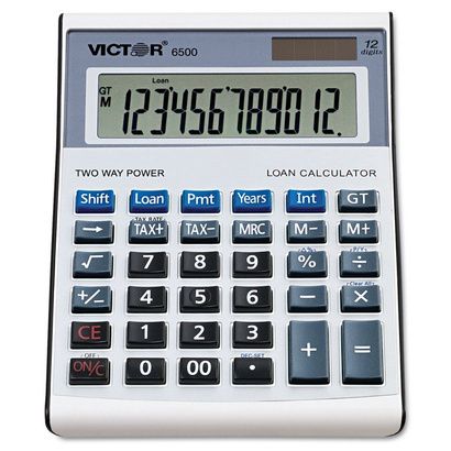 Buy Victor 6500 Executive Desktop Loan Calculator