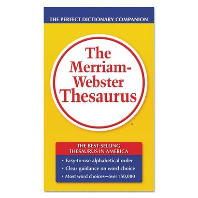 Buy Merriam Webster Thesaurus