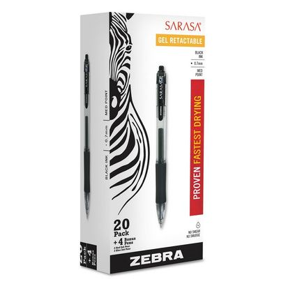 Buy Zebra Sarasa Dry Gel X20 Retractable Pen
