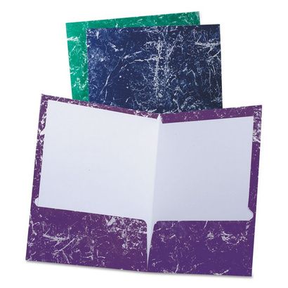 Buy Oxford Marble Laminated Twin Pocket Folders