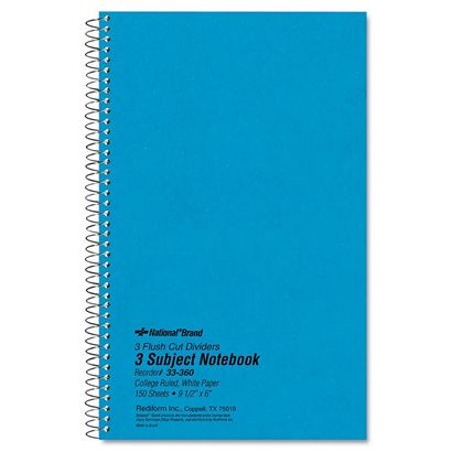 Buy National Three-Subject Wirebound Notebooks