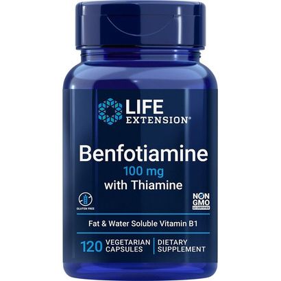 Buy Life Extension Benfotiamine with Thiamine Capsules