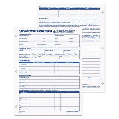 TOPS Employee Application Form