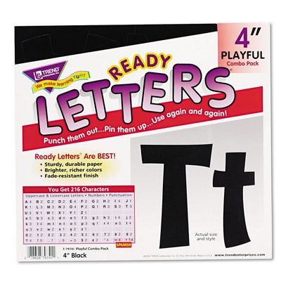 Buy TREND Ready Letters Playful Combo Set