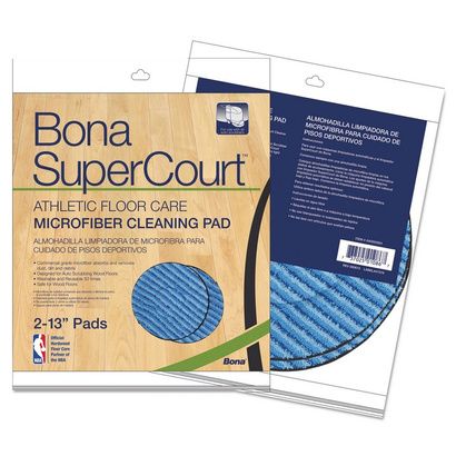 Buy Bona SuperCourt Athletic Floor Care Microfiber Cleaning Pads