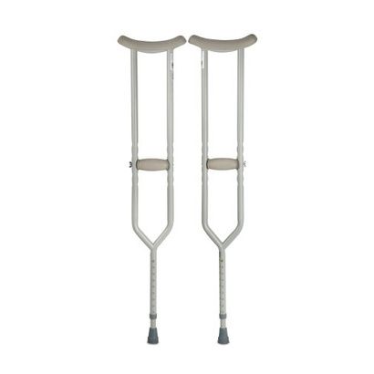 Buy McKesson Bariatric Push-Button Steel Crutches