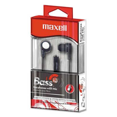 Buy Maxell B-13 Bass Earbuds with Microphone