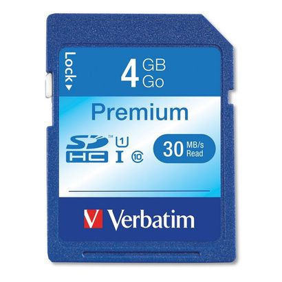 Buy Verbatim Premium SDHC Cards