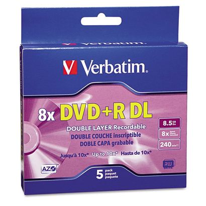 Buy Verbatim DVD plus R Dual Layer Recordable Disc