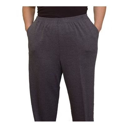 Buy Silverts Womens Petite Pull-On Elastic Waist Pants