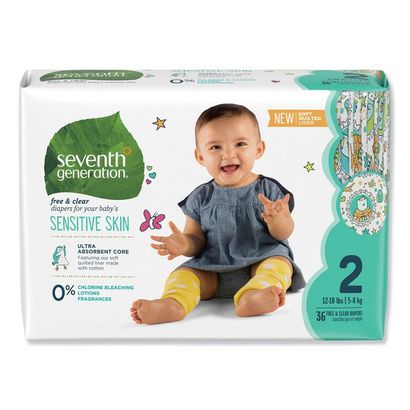 Buy Seventh Generation Free And Clear Baby Diapers