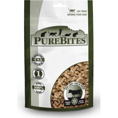 Buy PureBites Beef Liver Freeze Dried Cat Treats