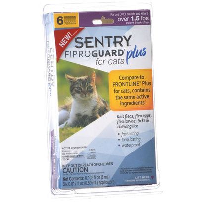 Buy Sentry Fiproguard Plus for Cats & Kittens