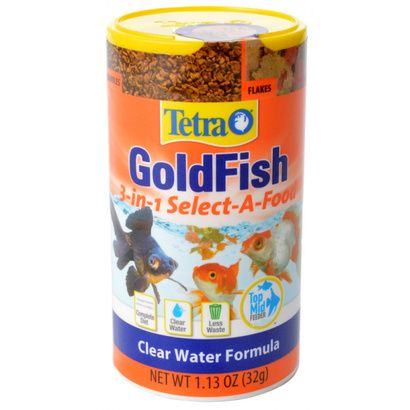 Buy Tetra Goldfish 3-in-1 Select-A-Food