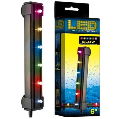 Buy Via Aqua LED Light & Airstone Slow Color Changing
