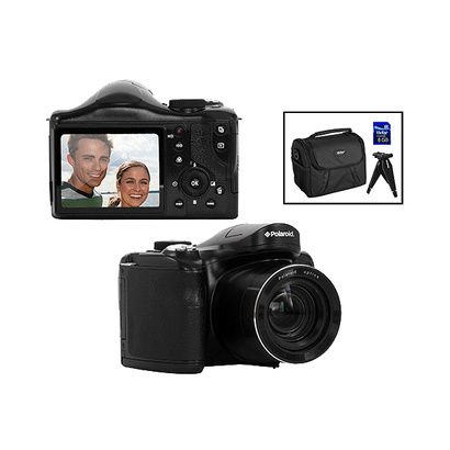 Buy Polaroid Bridge Camera With 8GB SD Card Case and Tripod