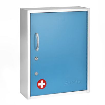 Buy AdirMed Medicine Cabinet with Pull-Out Shelf & Document Pocket