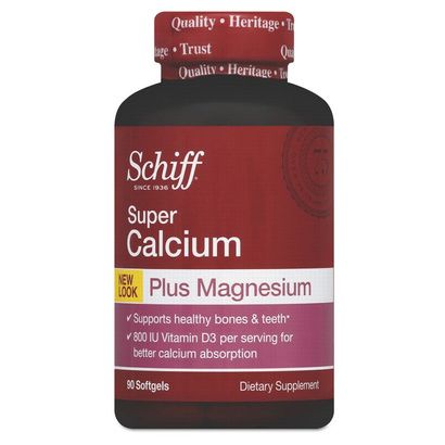 Buy Schiff Super Calcium Plus Magnesium with Vitamin D3 Softgel